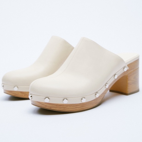 Zara studded clogs - Picture 2 of 4
